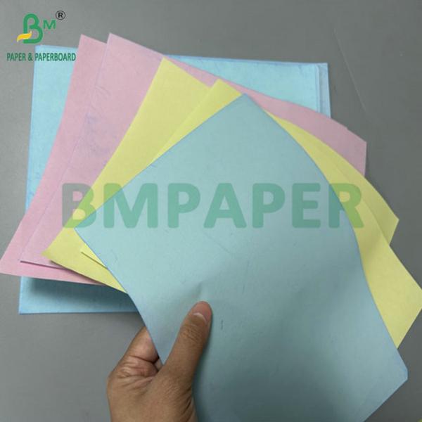 50gram 55gram Blue Yellow Color NCR Carbonless Invoice Paper With 640 x 900mm  50 грамм 55 грамм Синий Желтый Цвет НКР Неуглеродная Бумага Счетов С 640 x 900 мм
