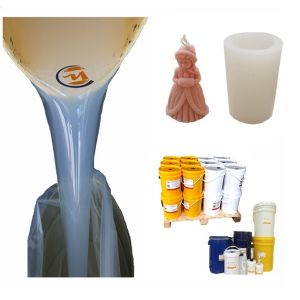 10 goma de silicona translúcida de la curación RTV2 de la adición de la orilla A para la fabricación de los moldes de la vela