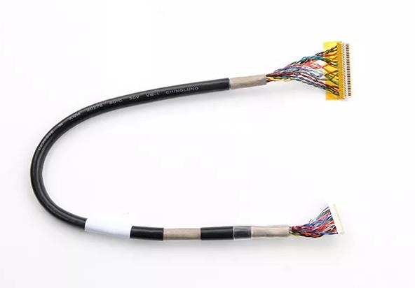 JST PVC RF Coaxial Cable Assemblies Equivalent Wire For Medical