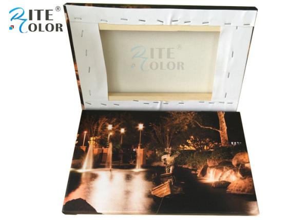 Inkjet Polyester Cotton Canvas Roll Pigmented 360gsm Matte Acid Free