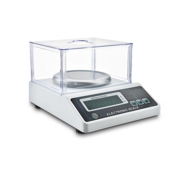 Balance de précision LCD 0,001g pour bijoux, or, grammes, balance de cuisine personnalisable, plastique ABS et acier inoxydable