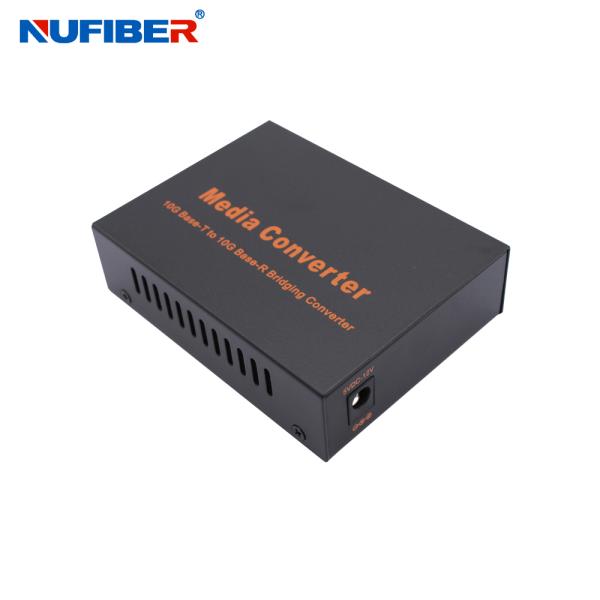 10G SFP+ to RJ45 Optical Media Converter 10G Fiber Media Converter DC12V