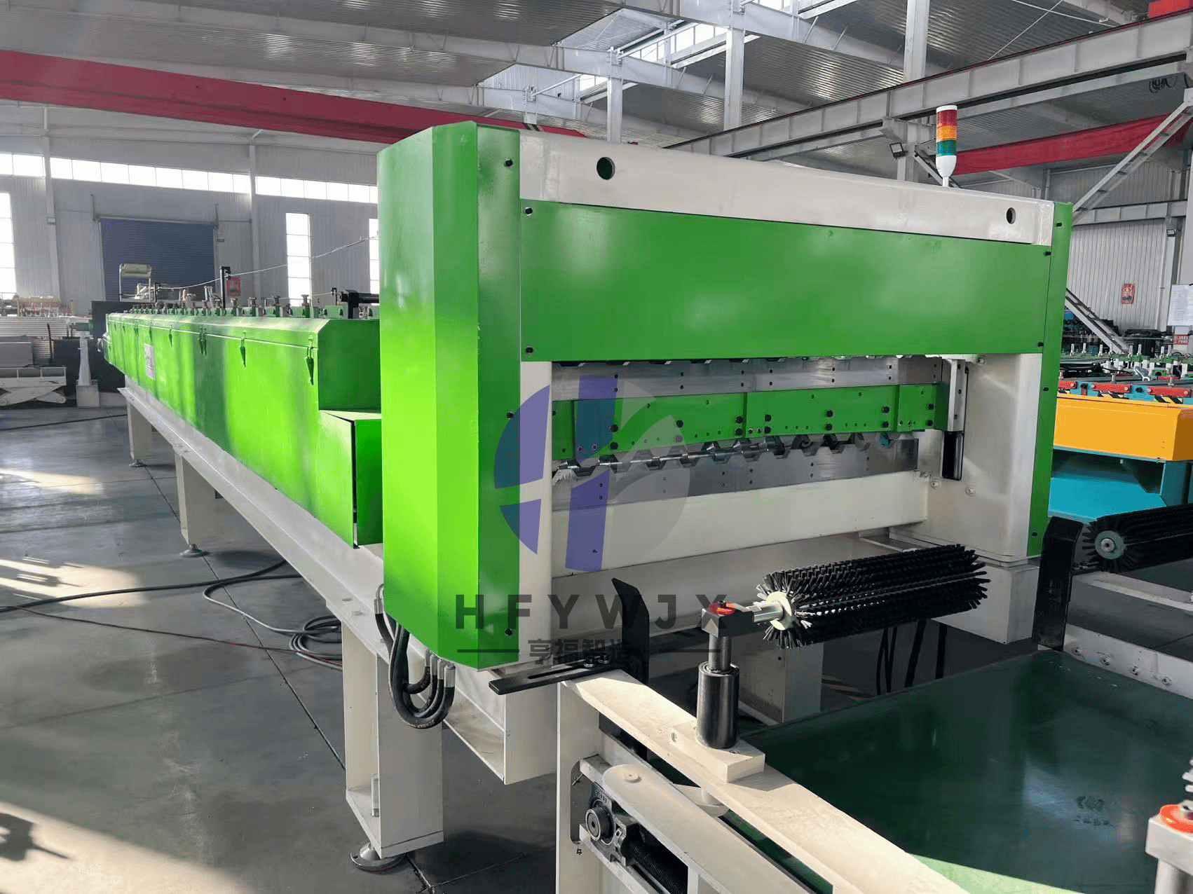 Heavy Duty Double Roll Forming Machine 0-40M/Min Spindle Diameter Φ80mm Solid Shaft