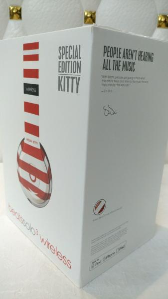 2018 New HELLO KITTY Solo 3 Wireless - Beats By Dre. - Special Edition Headphones made in China gregheadsets.com