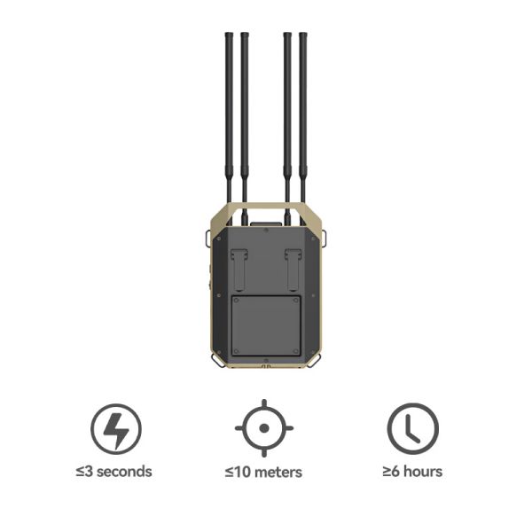 TTSK-G22 All-scenario Drone Detection And Positioning Device Long Range10km Drone Detection System