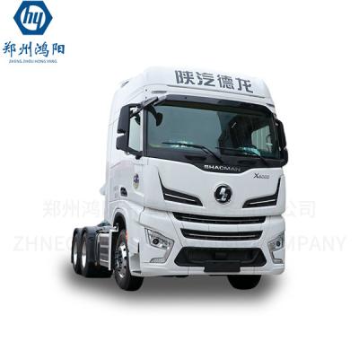 4X2 Chinese Heavy X6000 Shacman Tractor Truck Manual Air Conditioner Equipped