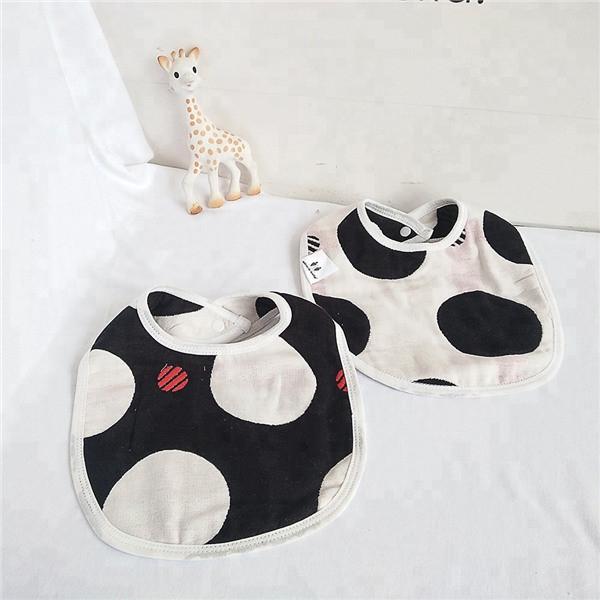 Super Absorbent Classical Muslin Baby Bibs Multi Design Long Bibs For Toddlers