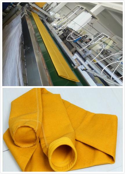 resistência da membrana dos sacos de filtro PTFE da planta P84 do cimento 550GSM ao ácido