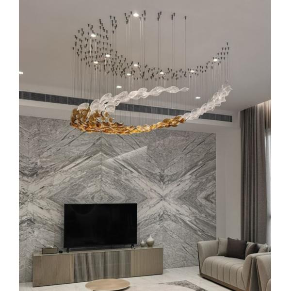 Modern Decorative Vintage Pendant Lamp Hotel Light Luxury Chandelier Light LED Pendant Light