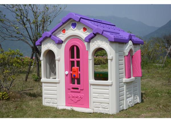 Environmental Plastic Slide Swing Playhouse Set Outdoor Toys For Kids Age 6 Years