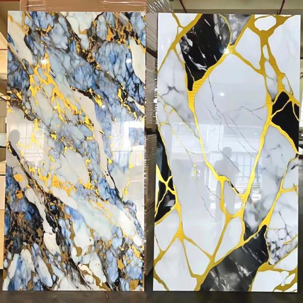 バンブー 木炭 フリーナー 装飾壁面 装飾壁面 高品質の大理石板