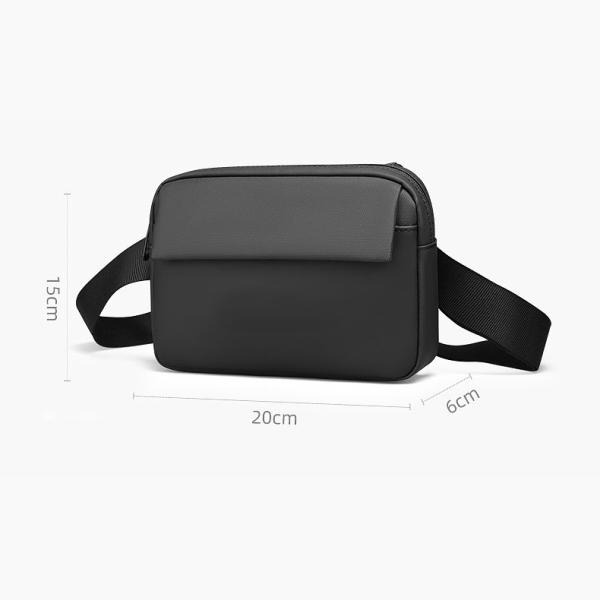 Bolsa de bolsas de pecho de tela de Oxford Crossbody Moda personalizada para hombres