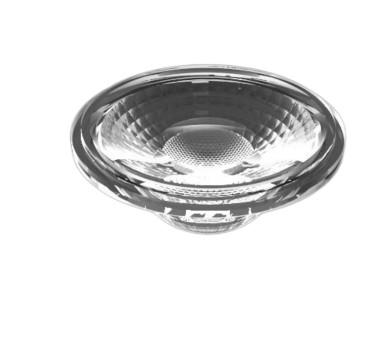 Practical 35x11mm LED COB Lens , 25 Degree Downlight Diffuser Lens