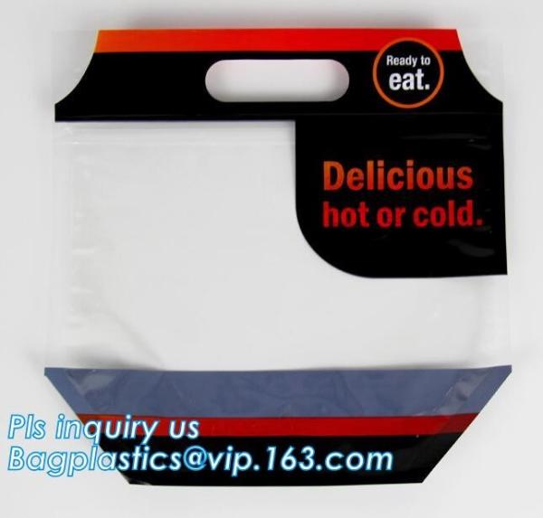 Stand Up Roasted Chicken Packaging Bags With Zip Top Hot Rotisserie Chicken Bag, Microwaveable pouch