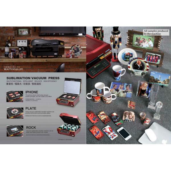 Digital Heat Press Machine With Smart Intelligent , Mini 3D Sublimation Vacuum Machine