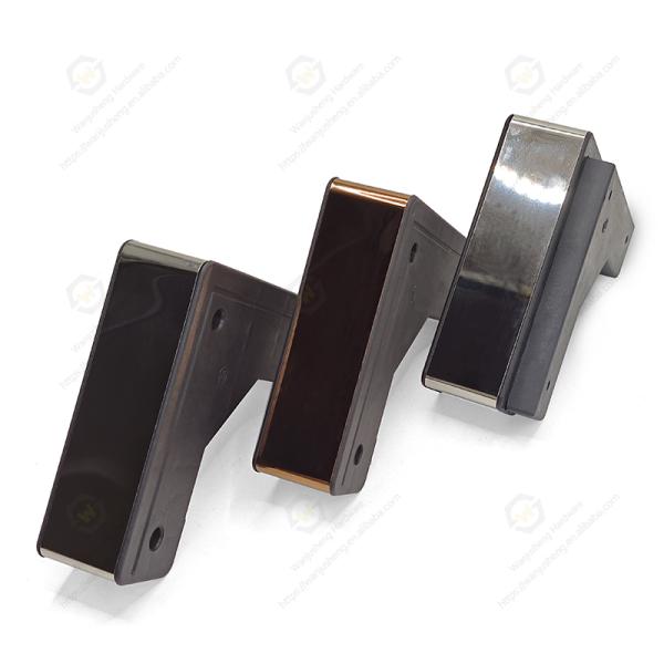 High-end Furniture Sofa Plastic Legs for Cabinets Tables Chairs Sofa Beds Surface L-shaped Plastic