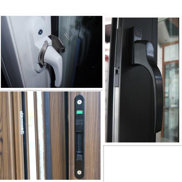 O toalete pequeno Windows deslizante de alumínio da isolação sadia pulveriza a porta vertical de revestimento da janela de deslizamento do preço da janela de deslizamento
