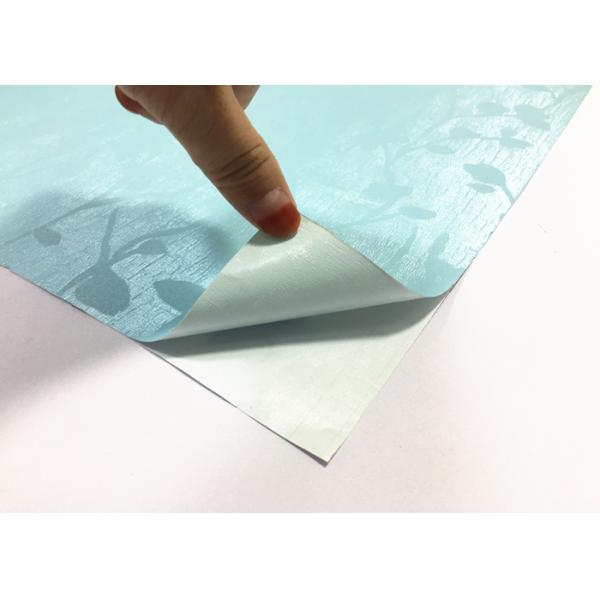 Multi Color Floral Removable Wallpaper Commercial Peel And Stick Tile Wallpaper