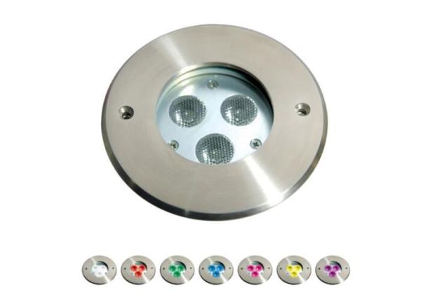 Underwater Swimming Pool Lights 9W 4 Inch , High Power Recessed Underwater Light