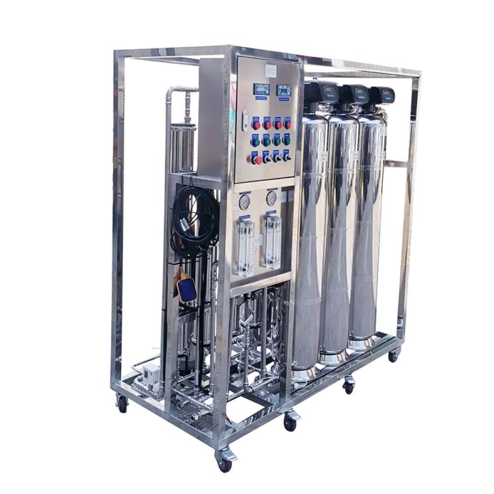 500 L/H Industrial RO Water Treatment System with Hollow Fiber Membrane and Compact Integrated Design