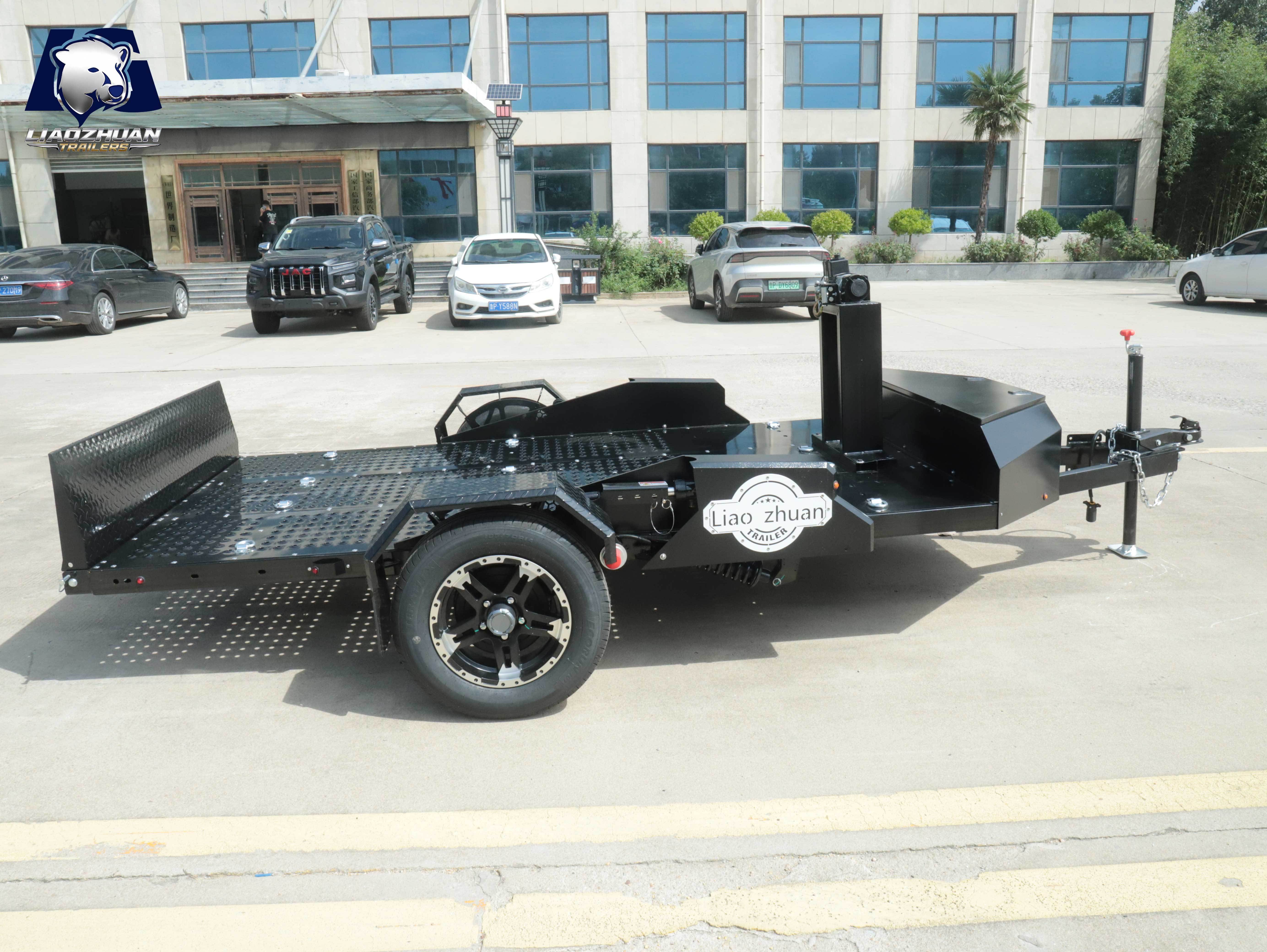 Single‑axis Mobile Energy Storage Device Trailer 1500kg ATM, Off‑Grid Emergency Power Supply Transport Trailer for Outdoor Construction, Camping and Remote Site Operations