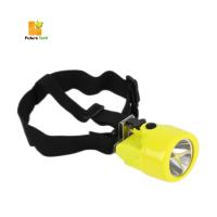 Farol recarregável dos mineiros de carvão da cor de Head Light 3 do mineiro do diodo emissor de luz do íon do lítio