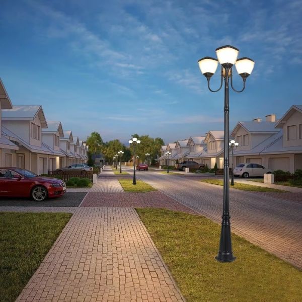 Solar Pathway Lights for Garden Warm White LED IP67 Weatherproof Easy Installation