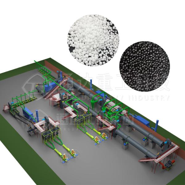 Animal Manure Compost Fertilizer Making Equipment Organic Fertilizer Production Line