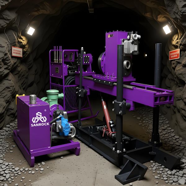Geological Core Drilling Machine Underground Tunnel Exploration Sampling Small Core Drilling Rig