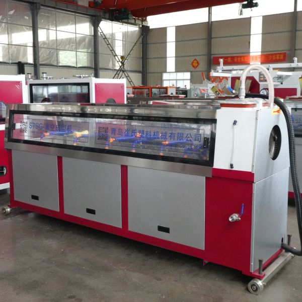 Automatic HDPE Plastic Prestressed Flat Duct Production Line Flexible Spiral Corrugated Pipe Extrusion Making Machine