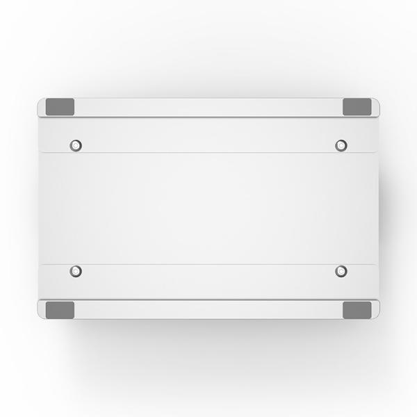 705g Durable Silver Upright Laptop Stand Suit For 36mm Laptop