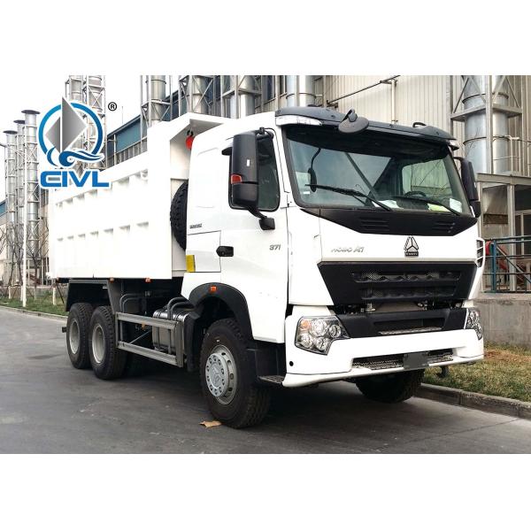 SINOTRUK 6 x 4 Howo A7 Heavy Duty Dump Truck 371hp Front  Hyva Lifting 30T