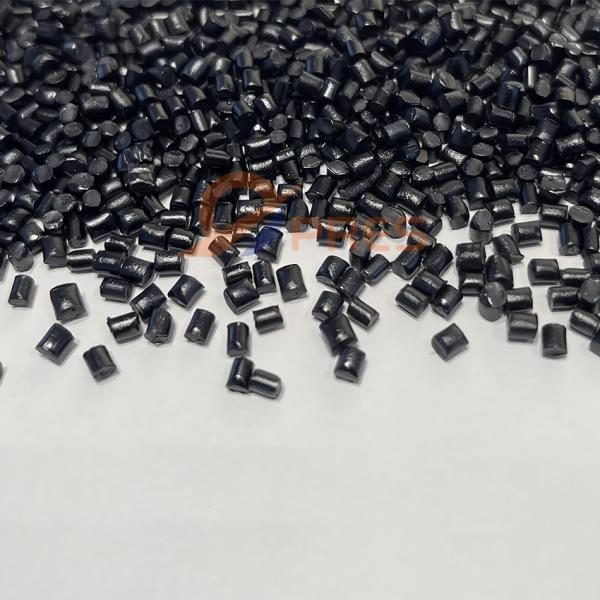 30% Carbon Fiber Filled PEEK Granules Plastic Injection Pellets OEM