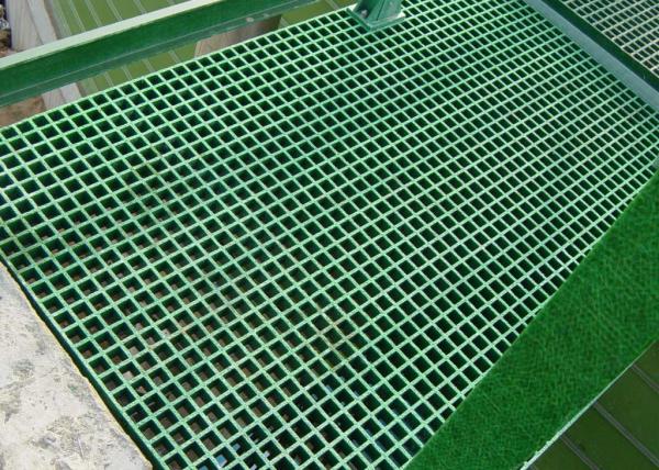 Corrosion Resistance Platic Floor Grating High Strength Customized