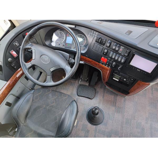 Luxo rosa usados Yutong ônibus Euro 5 LHD usados ônibus diesel Shuttle para venda