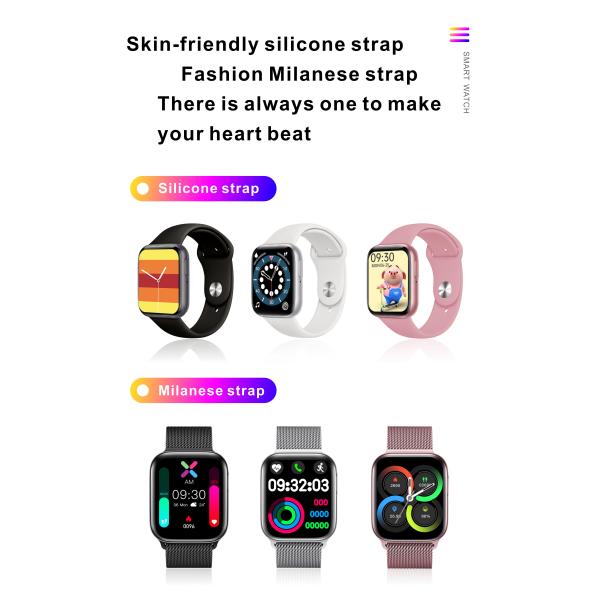 Smartwatch температуры тела P90S SC7A20 320*385 с ECG и кровяным давлением