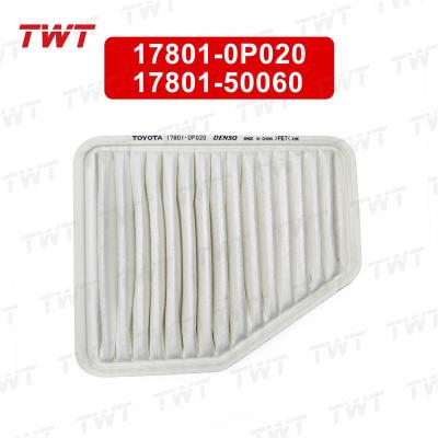 Twt 17801-0P020 17801-50060 17801-51083 Car Accessories Air Cleaner Filter Element for Toyota Crown 2005-
