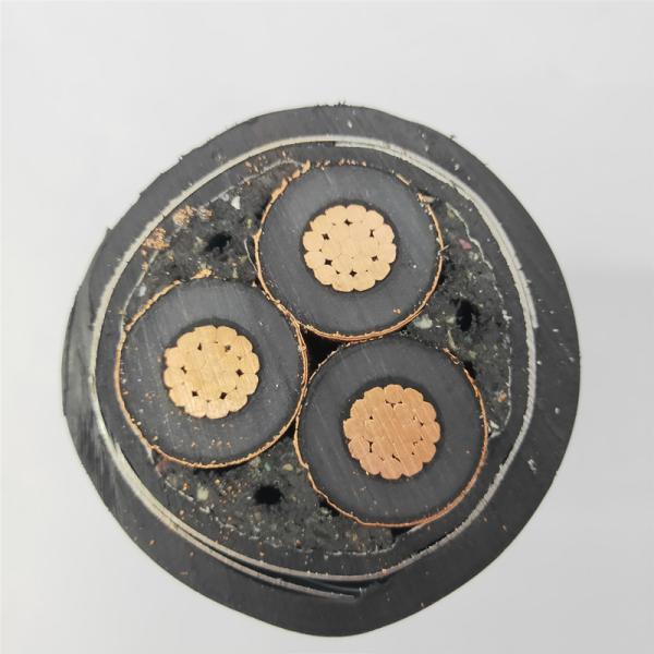 Outdoor 18/30KV 3 Phase Armoured Cable 3 Core Copper Armoured Cable