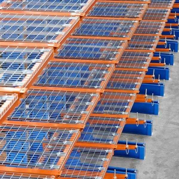 Estantes de almacenamiento con voladizo antisísmico de doble cara