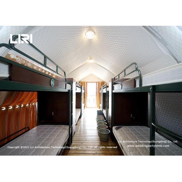 5m Clear Span Luxury Glamping Tents Resort Platform