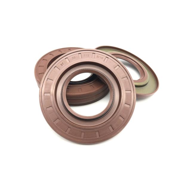 Circle FKM Rubber Oil Seal Size 56 112 8 / 10 For Excavator