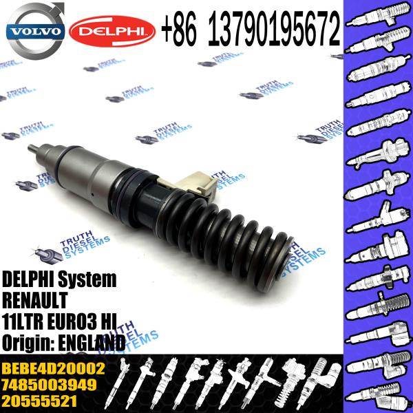 21028880 Brand new for VOL Excavator Parts EC700B EC700C EC750D D16E fuel injectors BEBE4D20002