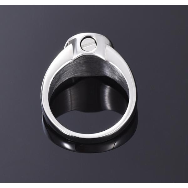 Stainless Steel Cremation Ring For Ash Cross Memorial Urn Jewelry Human/Pet Ash Holder Style Fashionable