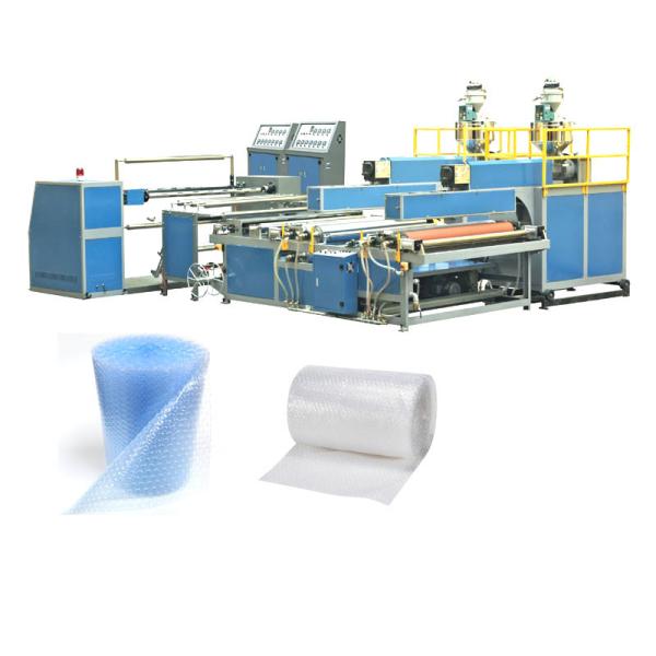 Plastic Air Bubble Film Production Line LDPE Extruder Bubble Sheet Wrapping Machine Pe Air Bubble Roll Wrap Extrusion Machines