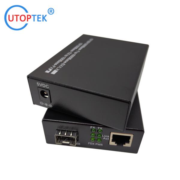10/100Mbps RJ45 to SFP Fiber optical Media Converter Wholesale Chinese factory media converter price