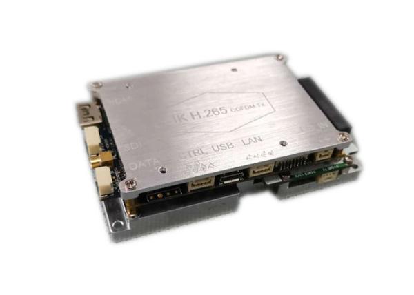 30Mbits/S H.265 4K HEVC CVBS COFDMの放送モジュール