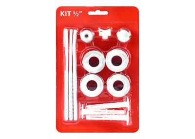 1×1/2 Radiator connection accessories kits 13 PCS in a Blister packing for radiator
