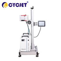 Impresora 3W de LG de la máquina de la marca del laser de la fibra de la mosca de la industria de CYCJET