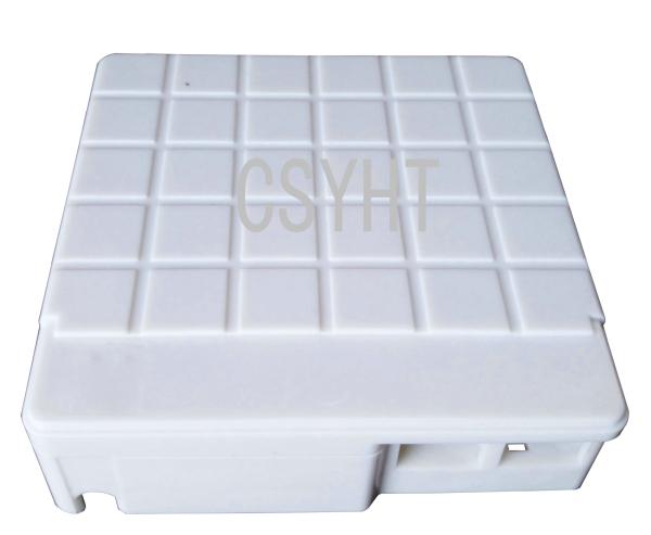 FTTH 2 Ports ABS Plastic Optical Network Terminal Box Face Plate Panel / Wall Socket
