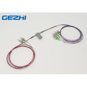 1550nm 1 Meter FC/APC Dual 2x4 Fiber Optic Switches